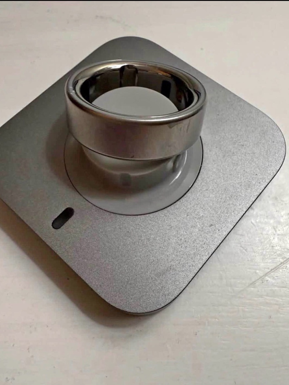 OURA RING GEN 4 SIZE 10 BRUSHED NICKEL